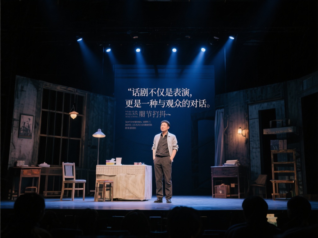 萧明华话剧体会 (萧明华话剧演绎心得与深刻体会分享) 此外,萧明华在导演话剧时,注重细节的打磨,从舞台布