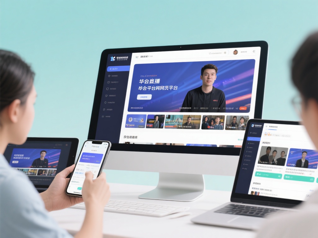 华体会直播网页版 (华体会直播网页版:畅享高清赛事直播新体验) 首先,华体会直播网页版的最大亮点在于其跨平台兼容性